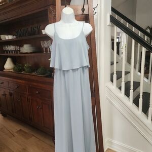 Dusty Blue MuMu Dress - Size M